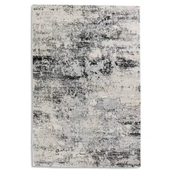 Astra Kurzflorteppiche>Teppich Antea 80x150 cm Schwarz Beige Vintage