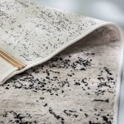 Astra Kurzflorteppiche>Teppich Antea 80x150 cm Schwarz Beige Vintage