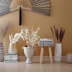 Bloomingville Vasen>Dekovase Berican Weiß