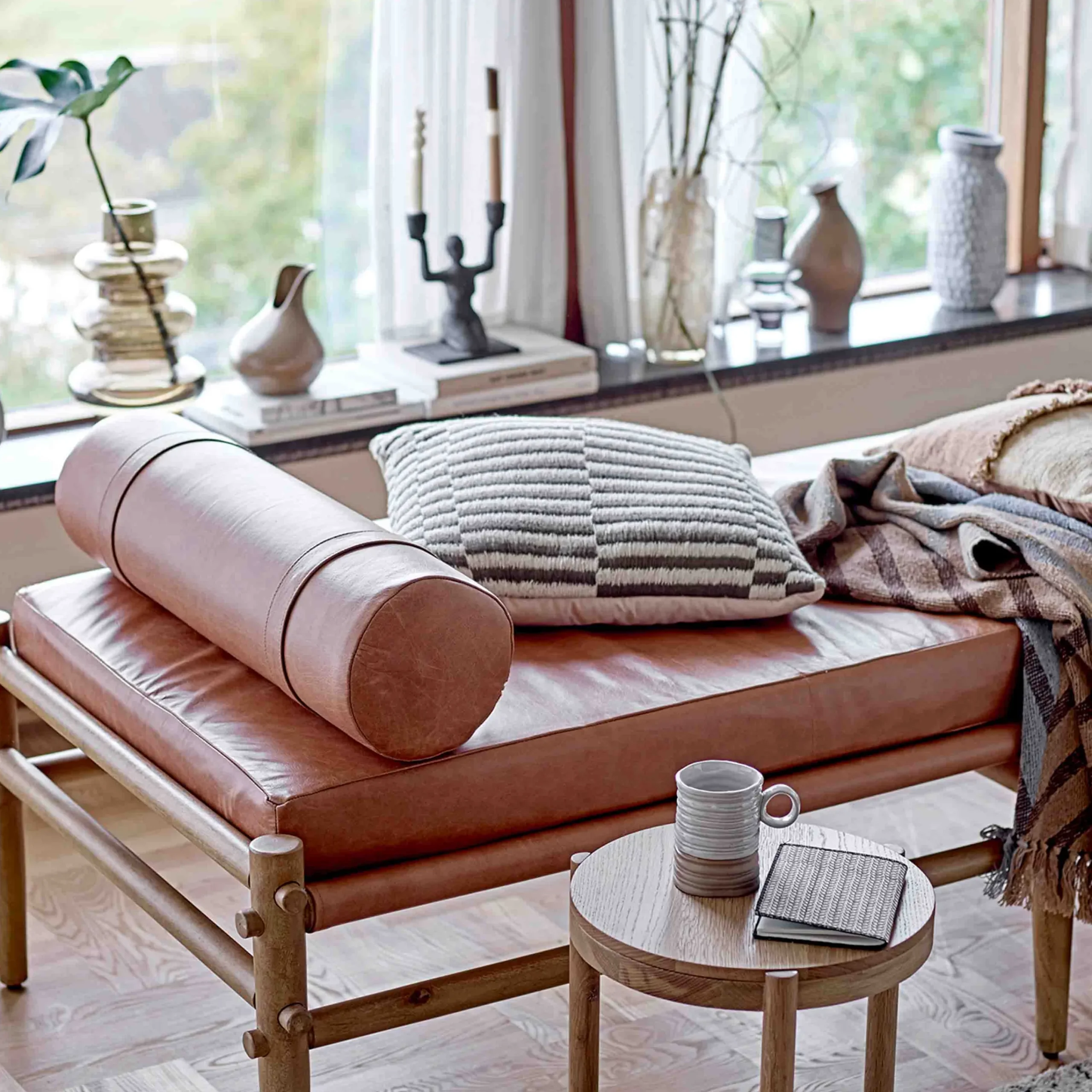 Bloomingville Kerzenständer>Kerzenständer Lucie Schwarz