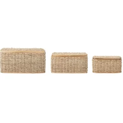 Bloomingville Körbe>Korb Harvar 3er-Set Natur