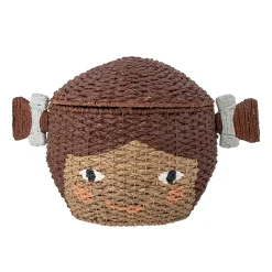 Bloomingville Körbe>Korb Lill Braun