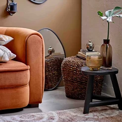 Bloomingville Spiegel>Spiegel Faun Oval Schwarz