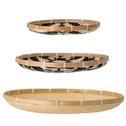 Bloomingville Wanddekoration>Wanddekoration Sasi 3er-Set Schwarz