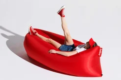 fatboy Gartenliegen>Aufblasbares Luftsofa Lamzac 3.0 Red