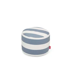 fatboy Gartenhocker>Pouf Point Outdoor Stripe Ocean Blue