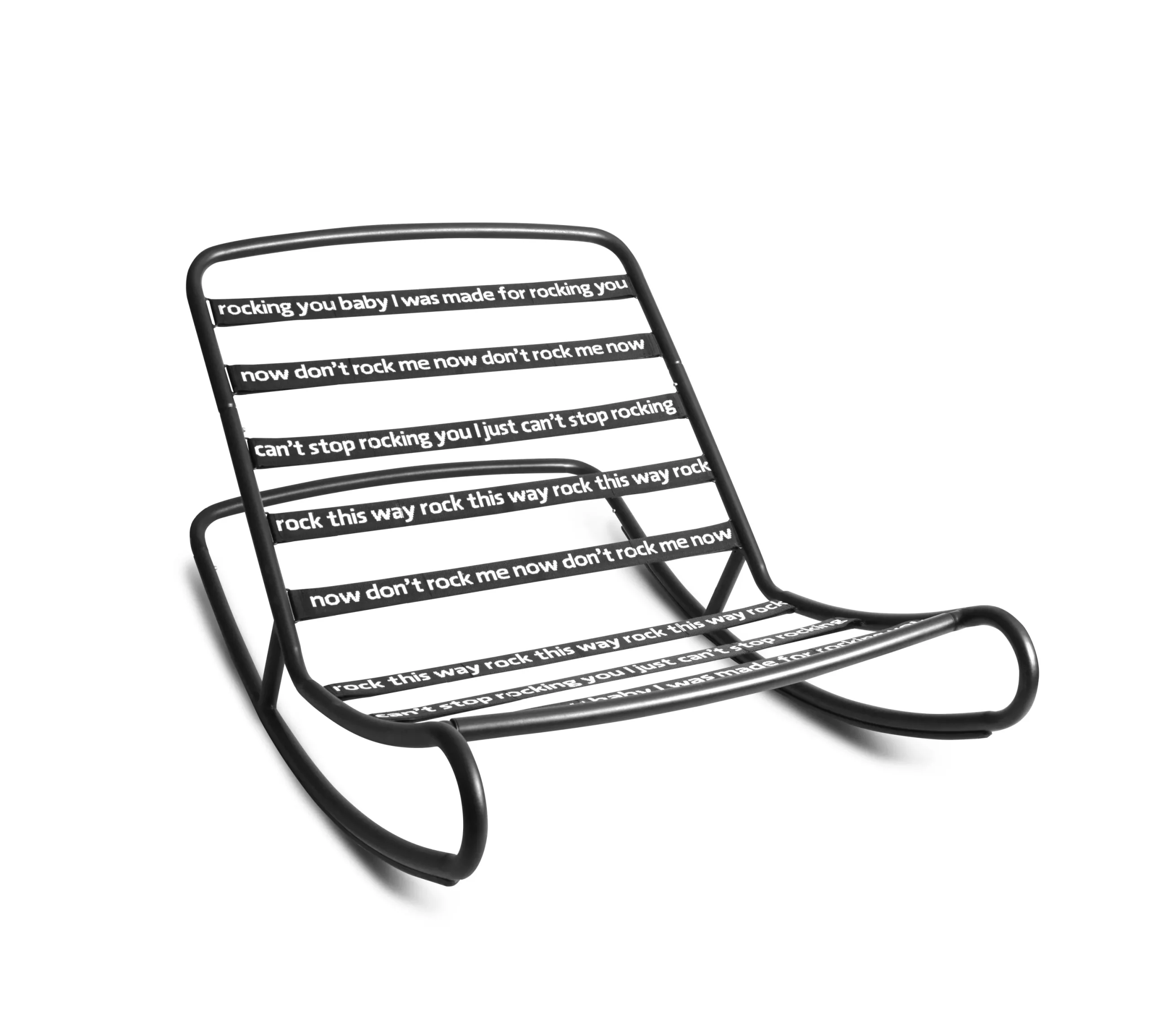 fatboy Sitzsäcke>Schaukelstuhl Rock 'n roll Anthrazit