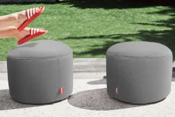 fatboy Gartenhocker>Sitzhocker Point Outdoor Rock Grey