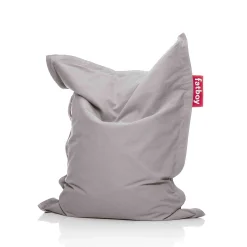 fatboy Sitzsäcke>Sitzsack Junior Stonewashed Grau/Silber