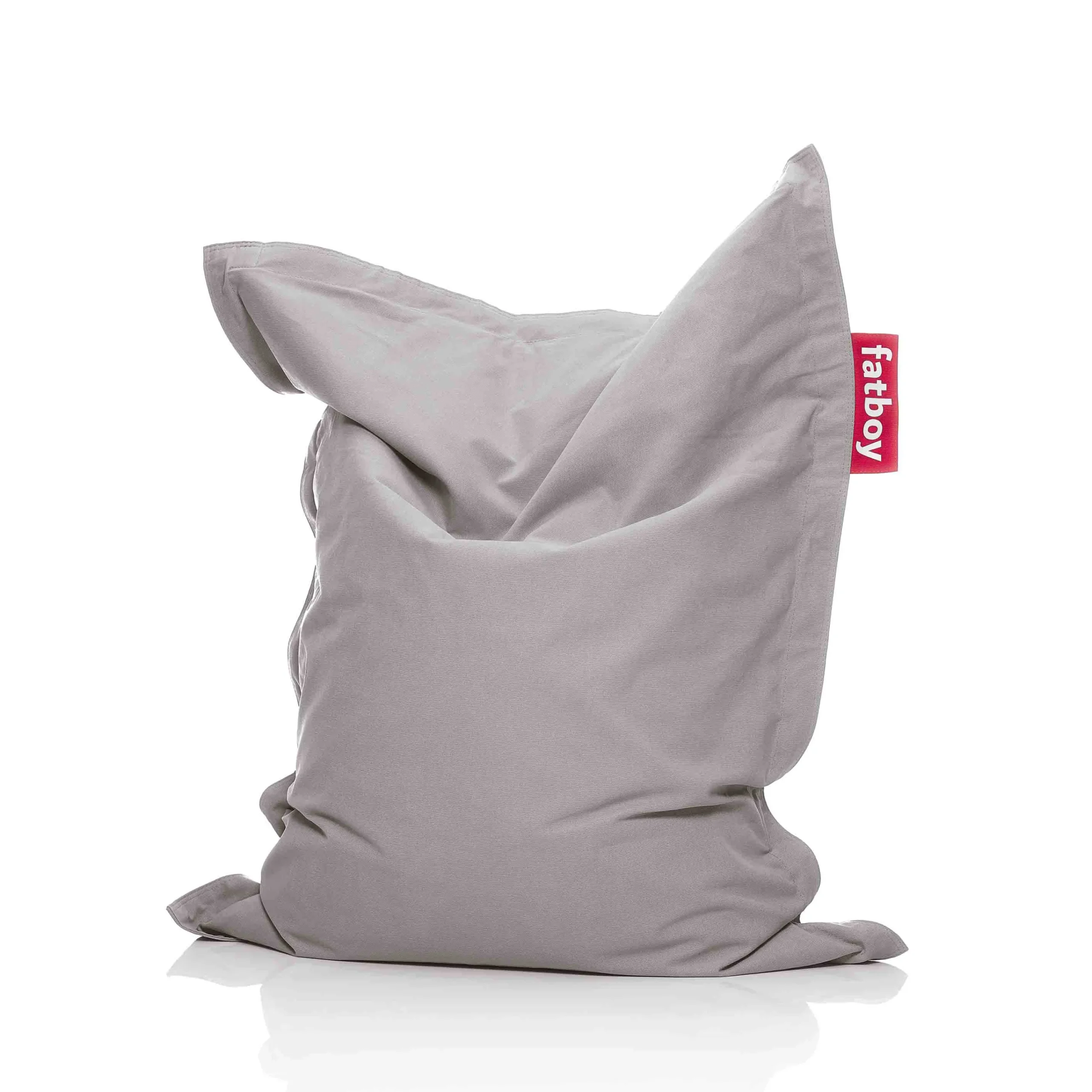fatboy Sitzsäcke>Sitzsack Junior Stonewashed Grau/Silber