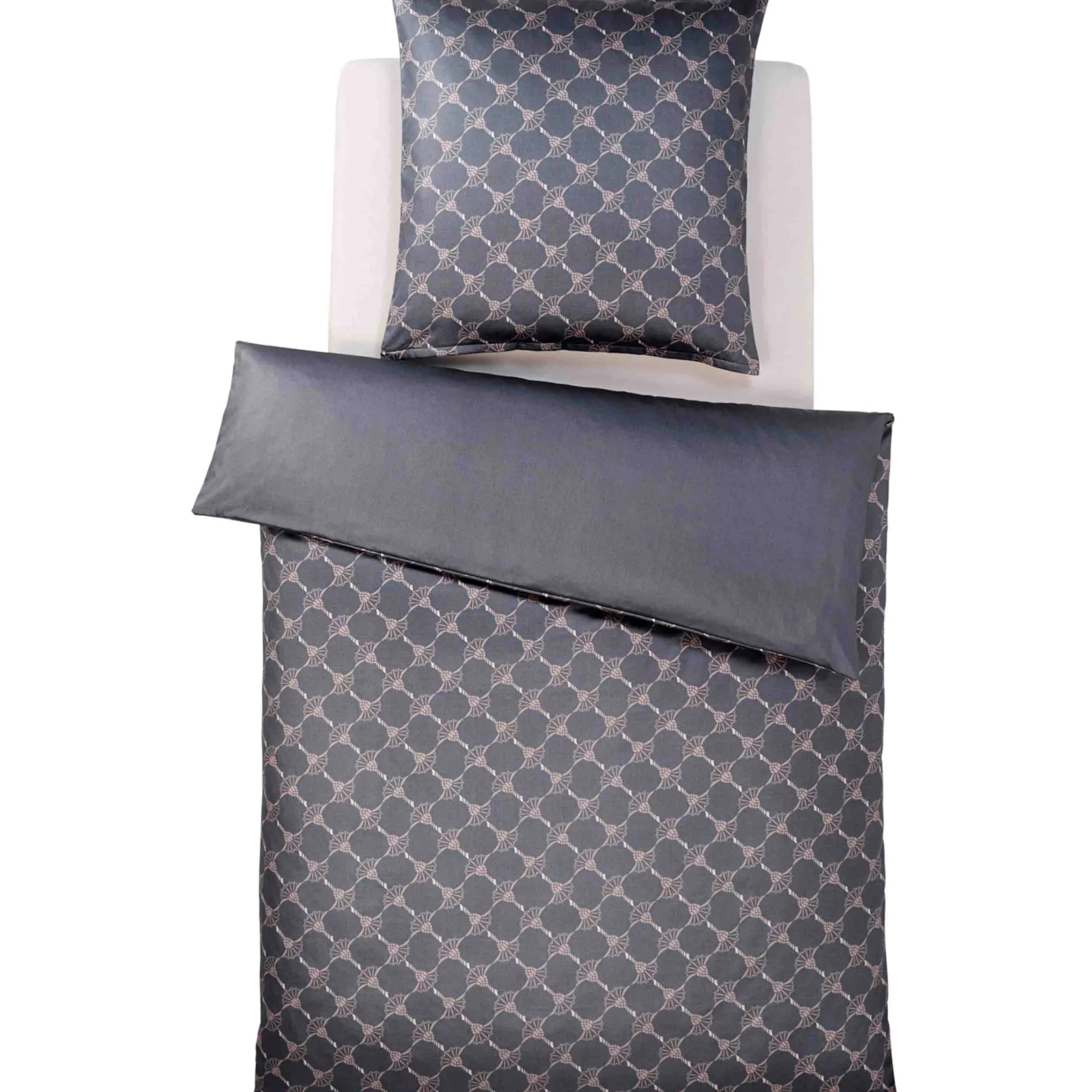 Joop! Bettwäsche>Bettwäsche Cornflower Gradiant 135/200 - 80/80 Stein