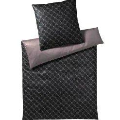 Joop! Bettwäsche>Bettwäsche Cornflower Double 135/200 - 80/80 Shiny Black