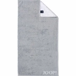 Joop! Duschtücher>Duschtuch Classic Doubleface 80/150 Silber