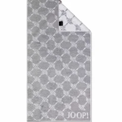Joop! Handtücher>Handtuch Classic Cornflower 50/100 (3er-Set) Silber