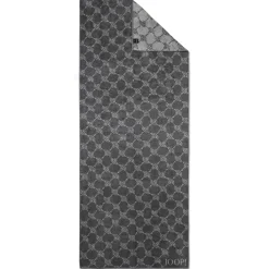 Joop! Saunatücher>Saunatuch Classic Cornflower 80/200 Anthrazit