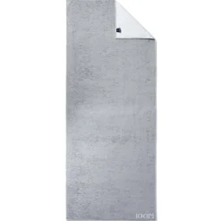 Joop! Saunatücher>Saunatuch Classic Doubleface 80/200 Silber