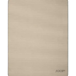 Joop! Wohndecken Und Plaids>Wohndecke Melange Doubleface 150x200 cm Cashew Kastanie