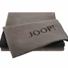 Joop! Wohndecken Und Plaids>Wohndecke Uni Doubleface 150x200 cm Taupe Anthrazit
