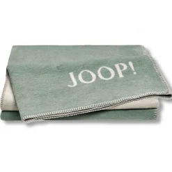 Joop! Wohndecken Und Plaids>Wohndecke Uni Doubleface 150x200 cm Jade Natur