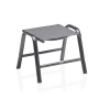 Kettler Gartenhocker>fuss_hocker Cirrus Silver-Line Anthrazit