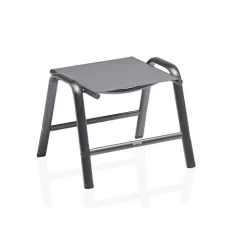 Kettler Gartenhocker>fuss_hocker Cirrus Silver-Line Anthrazit