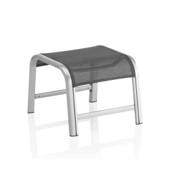 Kettler Gartenhocker>Gartenhocker Forma II Silber Graphit