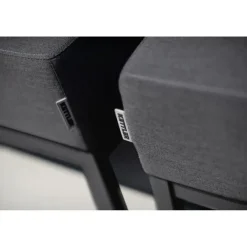 Kettler Gartenhocker>Gartenhocker Pure City Line Anthrazit/Sooty