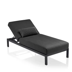 Kettler Gartenliegen>Gartenliege Pure Anthrazit/Sooty