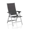 Kettler Gartensessel>Gartensessel Basic Plus Padded Multipositionssessel Silber/Anthrazit