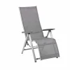 Kettler Gartensessel>Gartensessel Cirrus Silver-Line Relaxsessel Silber/Anthrazit-Grau