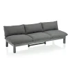 Kettler Gartensofas>Gartensofa Comfort 3er-Sitzer Anthrazit Matt/Graphit