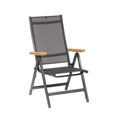 Kettler Gartenstühle>Gartenstuhl mit Armlehne Granada Anthrazit