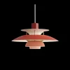Louis Poulsen Innenleuchten>Pendelleuchte PH 5 Mini Hues of Red