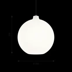 Louis Poulsen Innenleuchten>Pendelleuchte Wohlert Ø350 Opalglas weiß