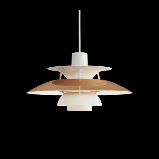 Louis Poulsen Innenleuchten>Pendelleuchte PH 5 Mini Kupfer