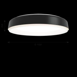 Louis Poulsen Innenleuchten>Pendelleuchte LP GRAND SURF Ø1480 Black