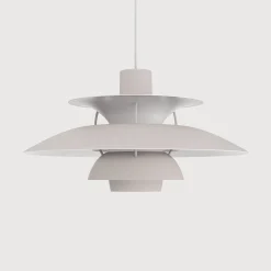 Louis Poulsen Innenleuchten>Pendelleuchte PH 5 Monochrom Austerngrau