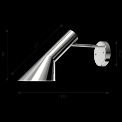 Louis Poulsen Innenleuchten>Wandleuchte AJ Wall