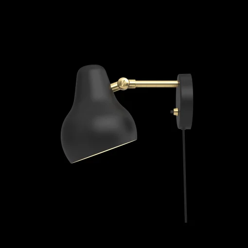 Louis Poulsen Innenleuchten>Wandleuchte VL38 Schwarz