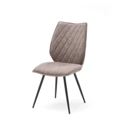 MCA Furniture Esszimmerstühle>4-Fuß-Stuhl Navarra 2er-Set Sand