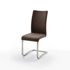 MCA Furniture Esszimmerstühle>Schwingstuhl Arco 2er-Set Braun