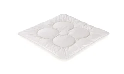 Paradies Bettwäsche>babybettdecke Anela Bio sommerleicht 80x80 Weiß