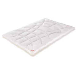 Paradies Bettwäsche>Ganzjahresbettdecke Dala Bio medium warm 155x220 Weiß