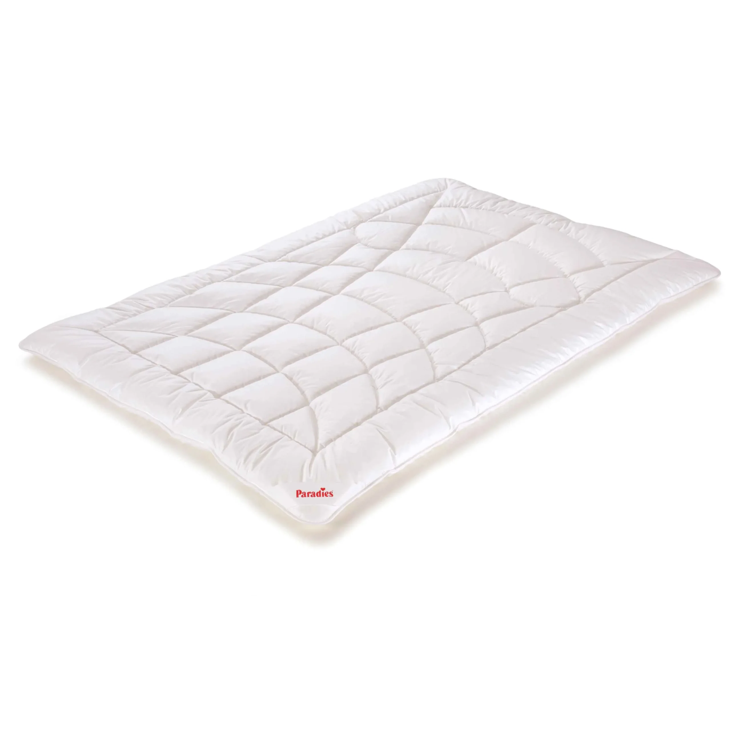 Paradies Bettwäsche>Winterbettdecke Dala Bio winterwarm 135x200 Weiß