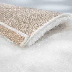 Schöner Wohnen Kollektion Hochflorteppiche>Teppich Heaven 67x130 cm Weiß