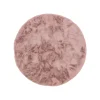 Schöner Wohnen Kollektion Fellteppiche>Teppich Tender 120 cm Rund Altrosa