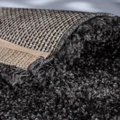 Schöner Wohnen Kollektion Hochflorteppiche>Teppich Savage 67x130 cm Anthrazit