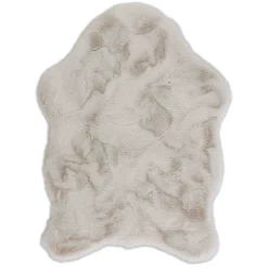 Schöner Wohnen Kollektion Fellteppiche>Teppich Tender 60x90 cm Shape Creme