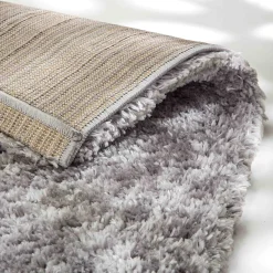 Schöner Wohnen Kollektion Hochflorteppiche>Teppich Heaven 133x190 cm Hellgrau