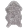 Schöner Wohnen Kollektion Fellteppiche>Teppich Tender 60x90 cm Shape Silber
